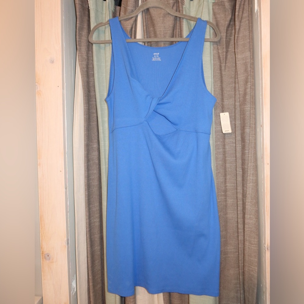 Aerie Vibrant Blue Mini Dress